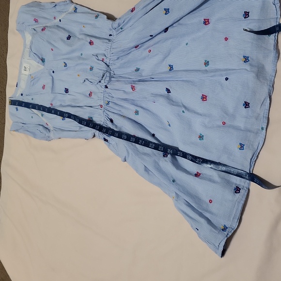 Girl's  GAP 'butterflies' Dress. Size xxl 14-16. - Picture 9 of 10